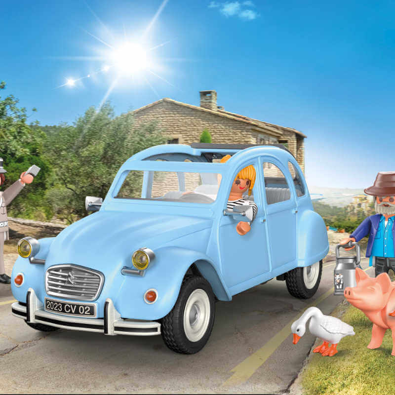 The Stories With The Citroën 2 CV Playmobil