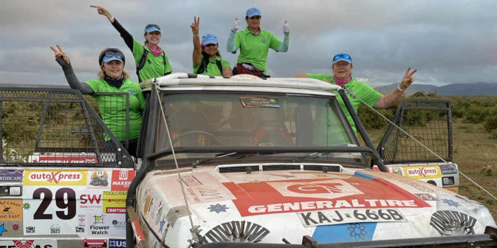 General Grabber X3 Excels at Rhino Charge Kenya