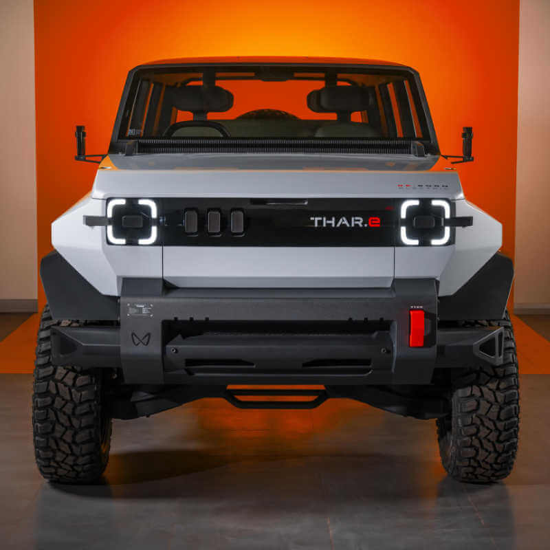 Mahindra Takes The Covers Off Its Vision Thar.e