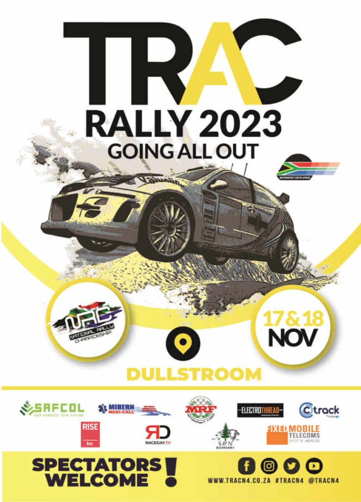 TRACN4 Rally geared up to wow motorsport fans in Dullstroom